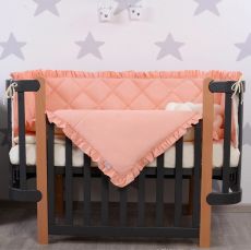 Постільний комплект Baby Veres Macaroon Peach (6 одиниць, 100% бавовна, 120х60 см)
